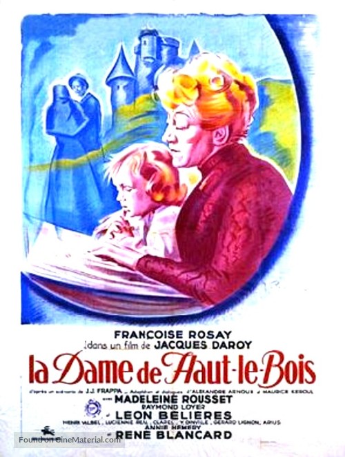 La Dame de Haut-le-Bois - French Movie Poster