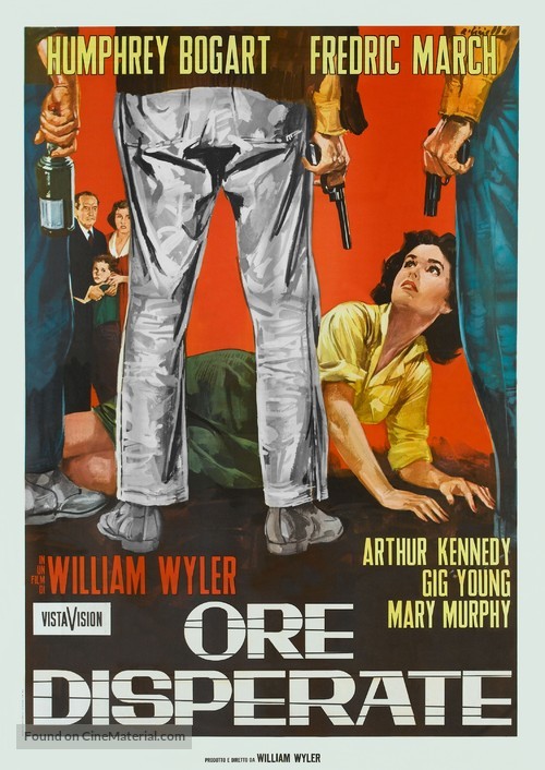 The Desperate Hours - Italian Movie Poster