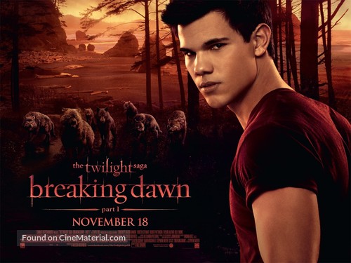 The Twilight Saga: Breaking Dawn - Part 1 - British Movie Poster