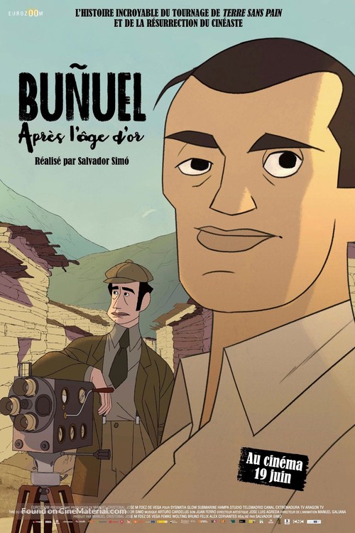 Bu&ntilde;uel en el laberinto de las tortugas - French Movie Poster