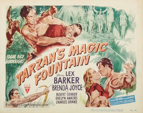 Tarzan&#039;s Magic Fountain - Movie Poster