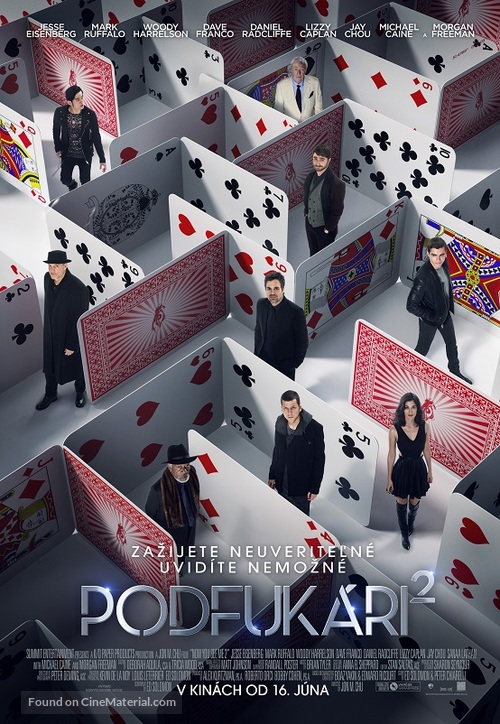 Now You See Me 2 - Slovak Movie Poster