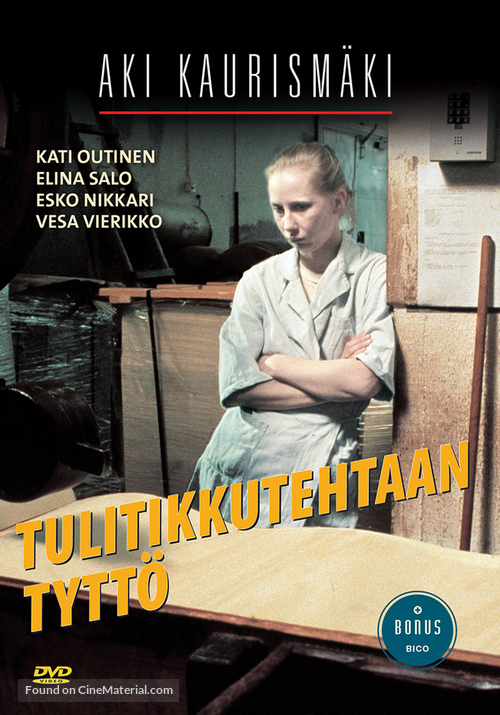 Tulitikkutehtaan tytt&ouml; - Finnish DVD movie cover