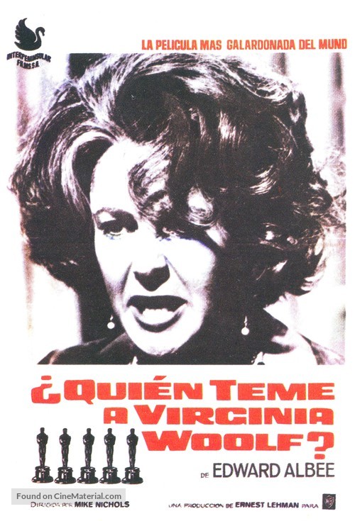 Who&#039;s Afraid of Virginia Woolf? - Spanish Movie Poster