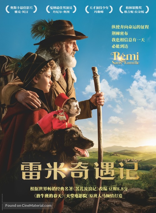 R&eacute;mi sans famille - Hong Kong Movie Poster