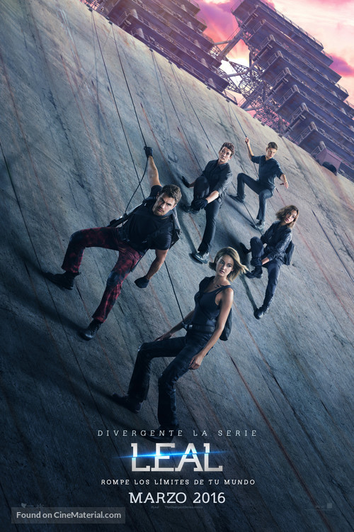 The Divergent Series: Allegiant - Mexican Movie Poster