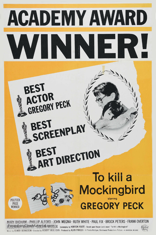 To Kill a Mockingbird - Movie Poster