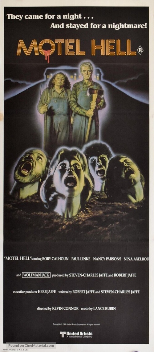 Motel Hell - Australian Movie Poster