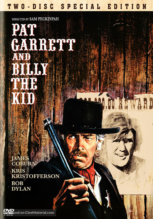 Pat Garrett &amp; Billy the Kid - DVD movie cover