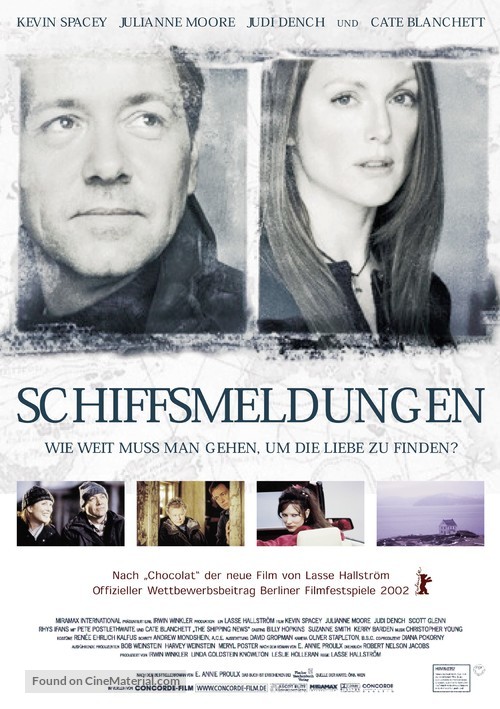 The Shipping News - German Movie Poster