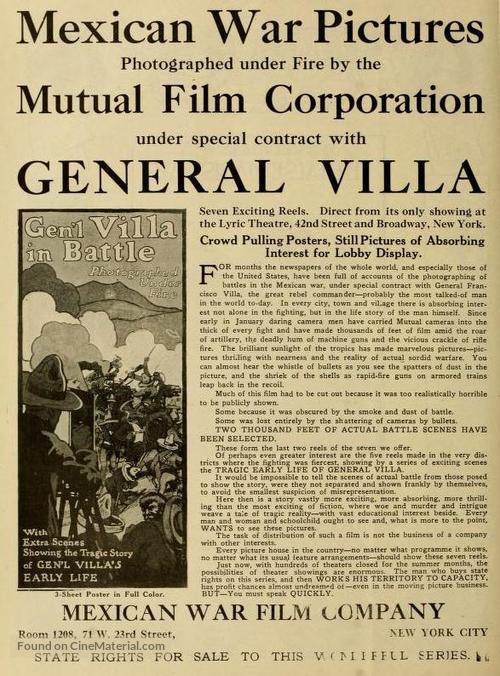 The Life of General Villa - Movie Poster