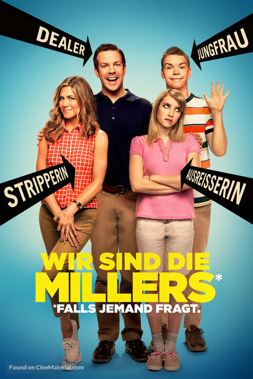 We&#039;re the Millers - German Movie Cover