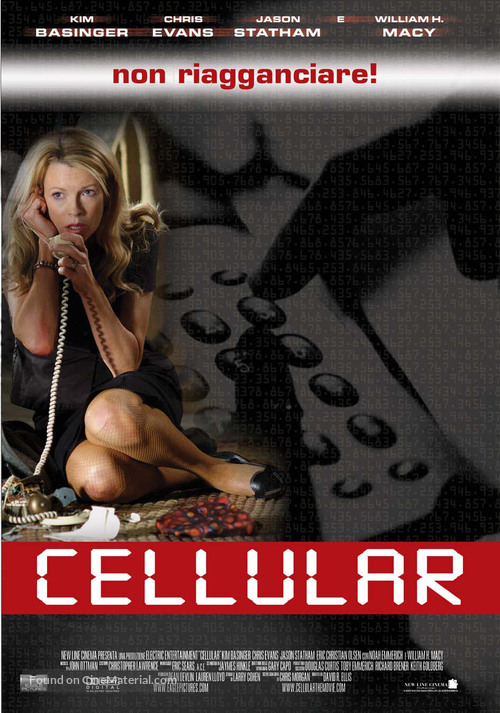 Cellular - Italian Movie Poster
