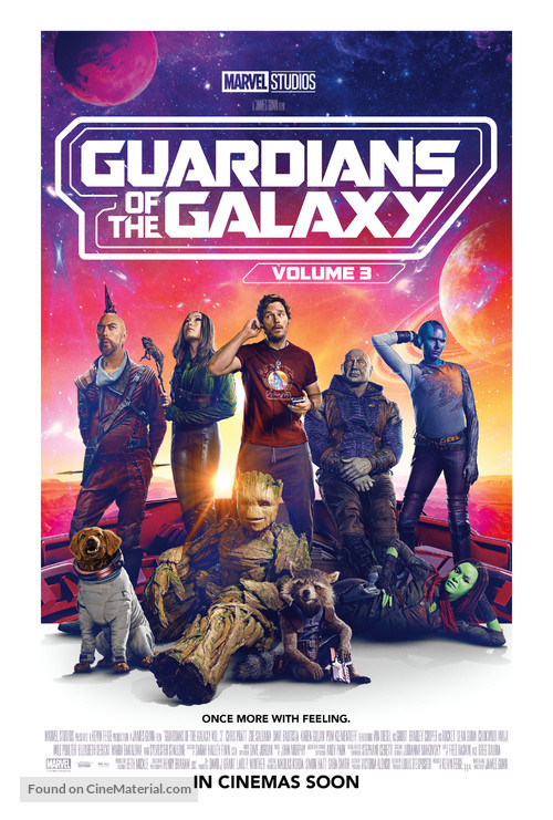 Guardians of the Galaxy Vol. 3 - International Movie Poster