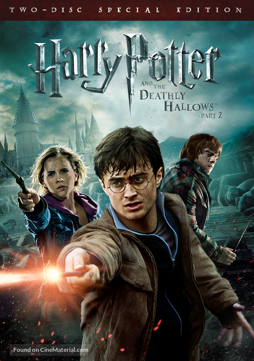 Harry Potter and the Deathly Hallows - Part 2 - DVD movie cover