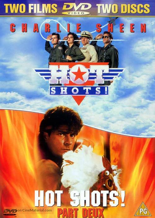 Hot Shots! Part Deux - British DVD movie cover