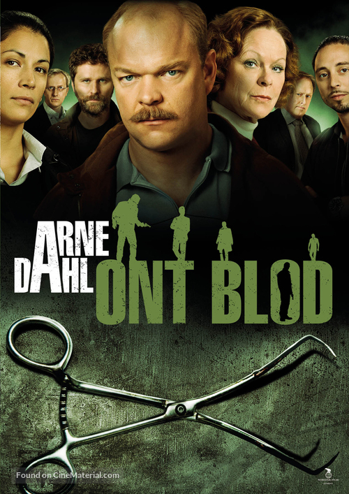 Arne Dahl: Ont blod - Swedish DVD movie cover