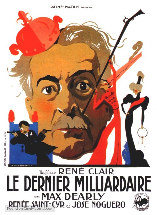 Le dernier milliardaire - French Movie Poster