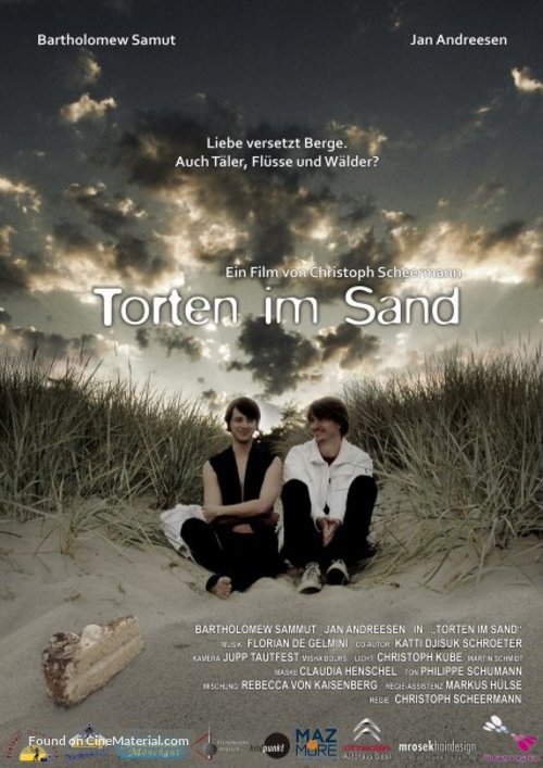 Torten im Sand - Canadian Movie Poster