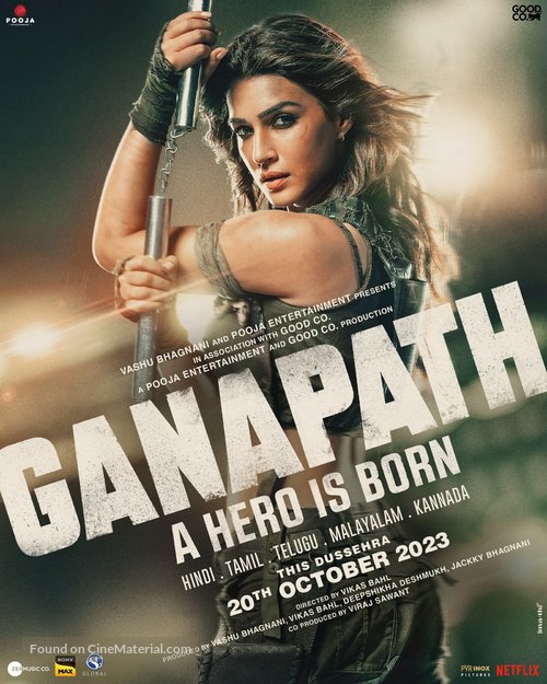 Ganapath - Indian Movie Poster