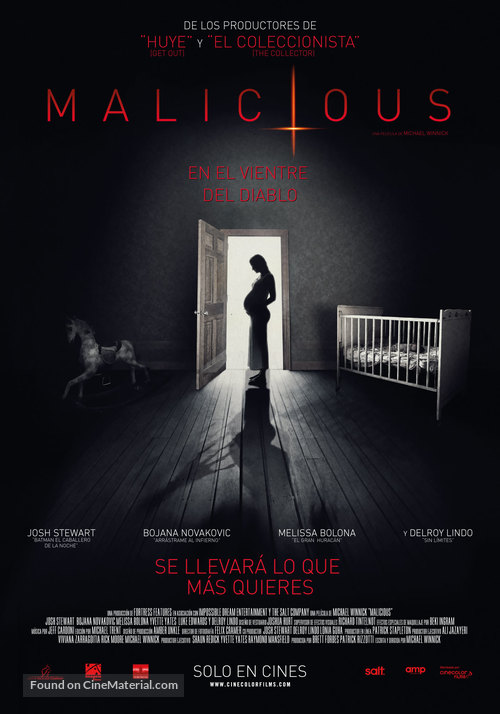 Malicious - Colombian Movie Poster
