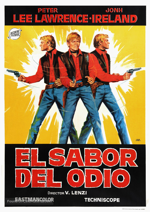 Una pistola per cento bare - Spanish Movie Poster
