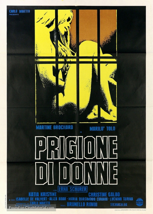 Prigione di donne - Italian Movie Poster