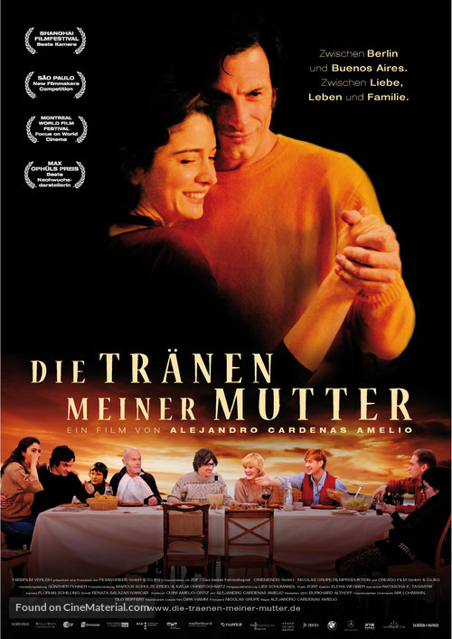 Tr&auml;nen meiner Mutter, Die - German Movie Poster