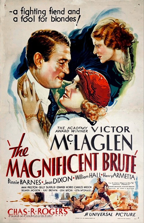Magnificent Brute - Movie Poster