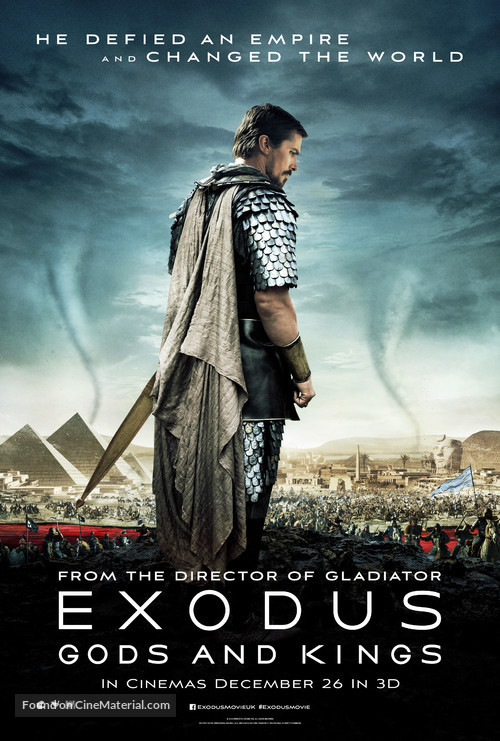 Exodus: Gods and Kings - British Movie Poster