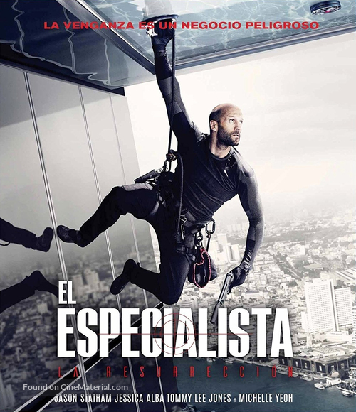 Mechanic: Resurrection - Mexican Movie Cover