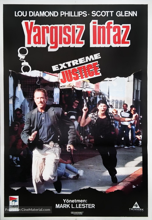Extreme Justice - Turkish Movie Poster