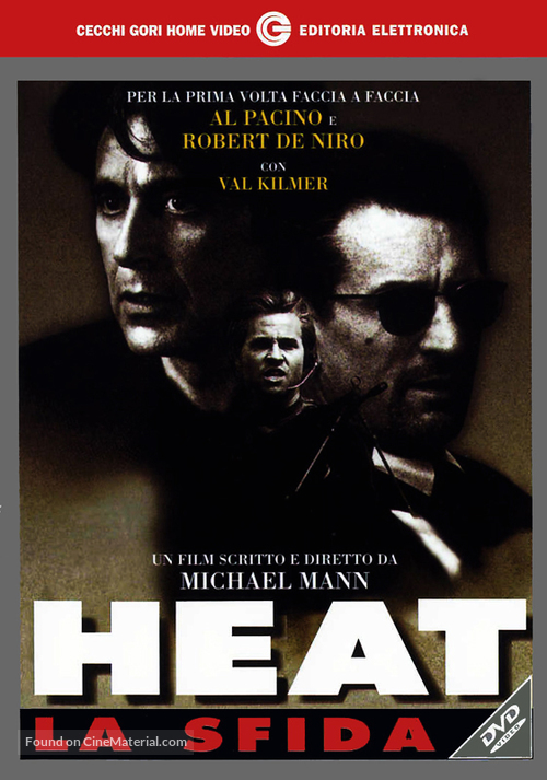 Heat - Italian DVD movie cover