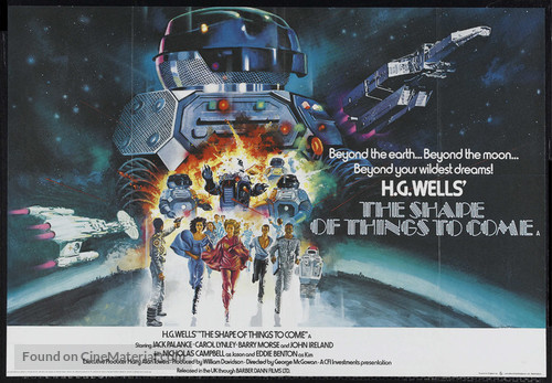 The Shape of Things to Come - British Movie Poster