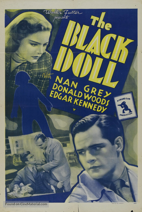 The Black Doll - Re-release movie poster