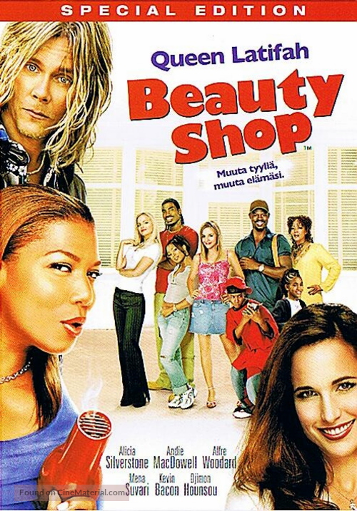 Beauty Shop - Finnish DVD movie cover