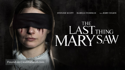 The Last Thing Mary Saw - poster