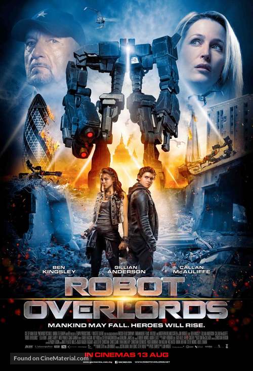 Robot Overlords - Malaysian Movie Poster