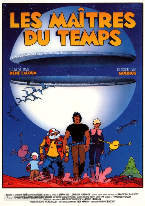 Les ma&icirc;tres du temps - French Movie Poster