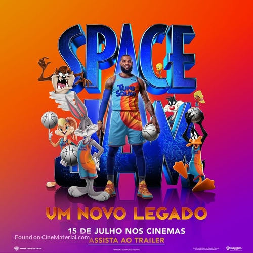 Space Jam: A New Legacy - Brazilian Movie Poster