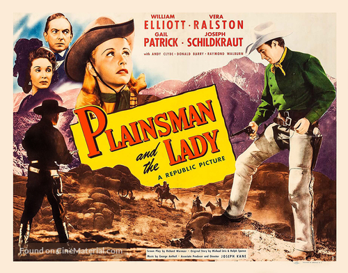 Plainsman and the Lady - Movie Poster