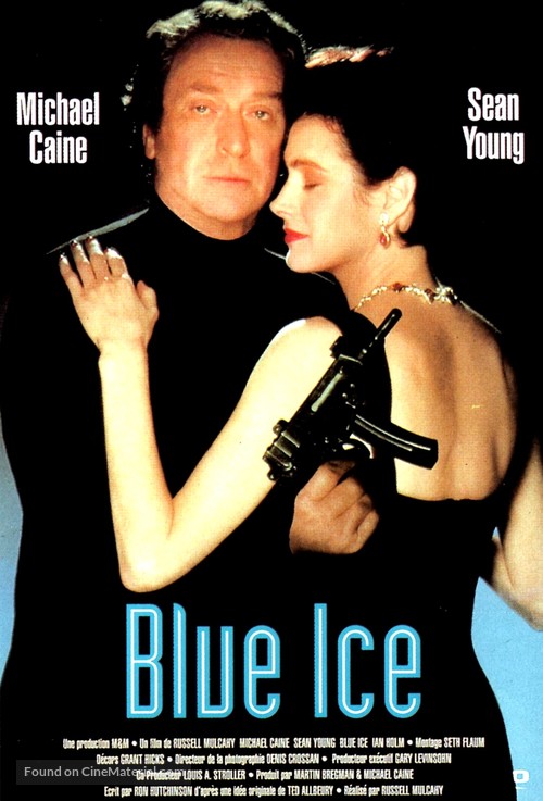 Blue Ice - French VHS movie cover