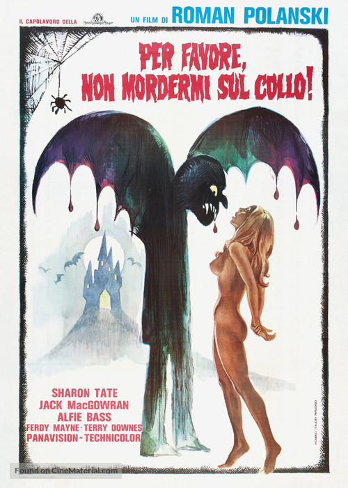 Dance of the Vampires - Italian Theatrical movie poster