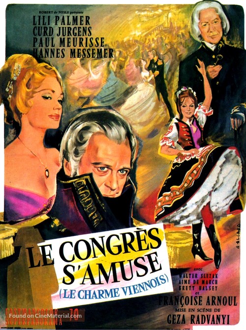 Der Kongre&szlig; am&uuml;siert sich - French Movie Poster