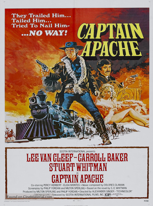 Captain Apache - Movie Poster