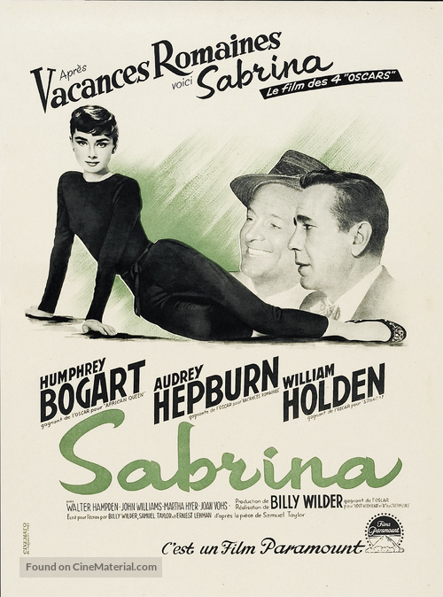 Sabrina - French Movie Poster