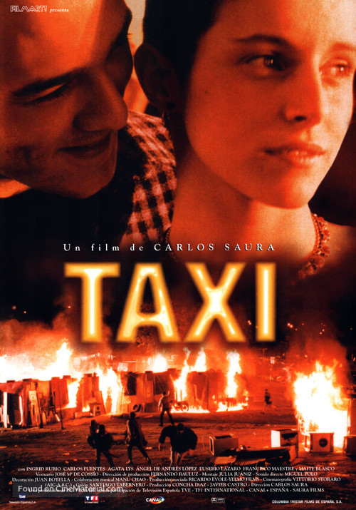 Taxi - Spanish Movie Poster