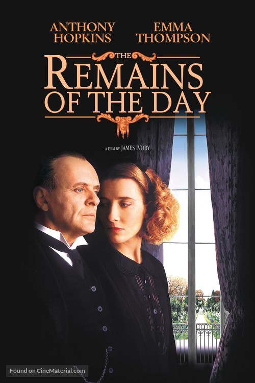 The Remains of the Day - Movie Cover