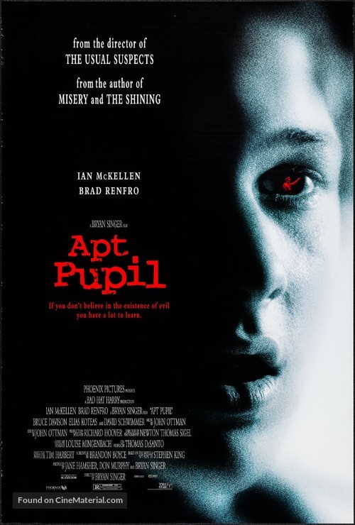 Apt Pupil - Movie Poster