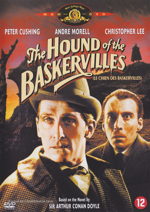 The Hound of the Baskervilles - Belgian DVD movie cover